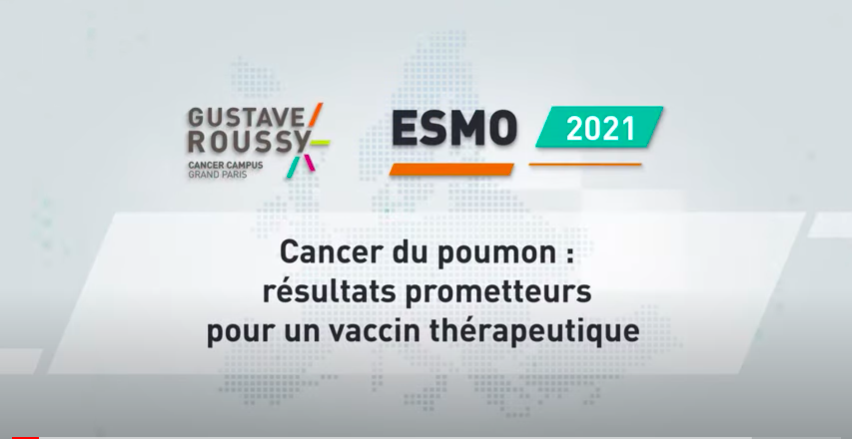 ESMO 2021 - Cancer du poumon : résultats prometteurs d'un vaccin thérapeutique