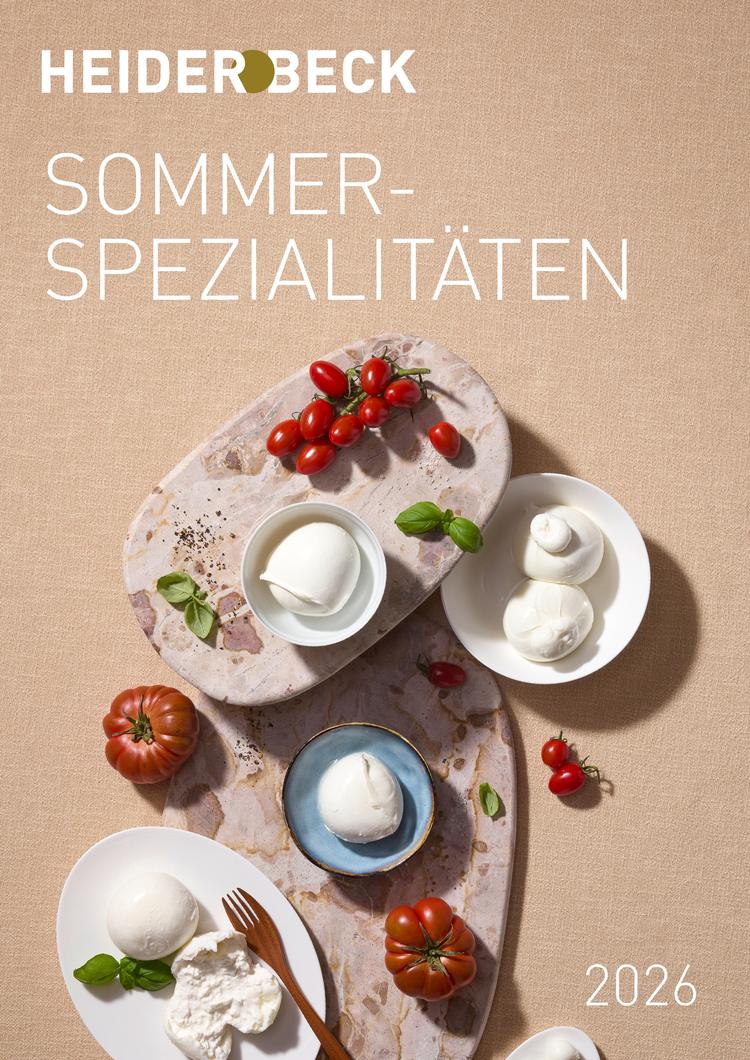 Sommerspezialitäten 2026