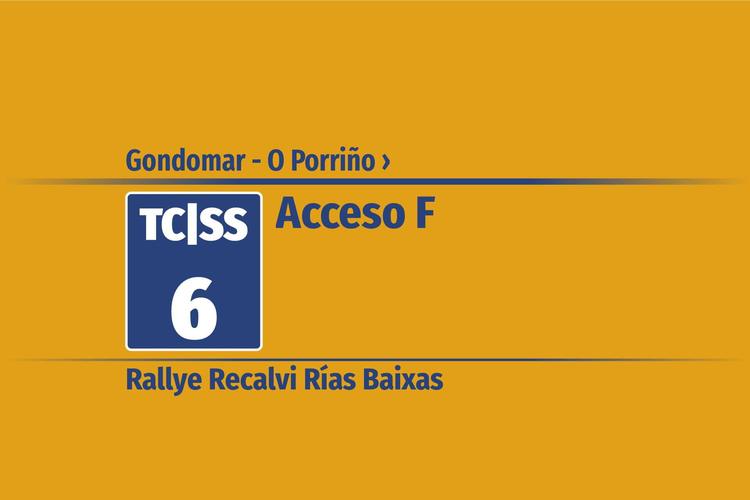 Tramo 6 &nbsp;›&nbsp; Gondomar - O Porriño | Acceso F