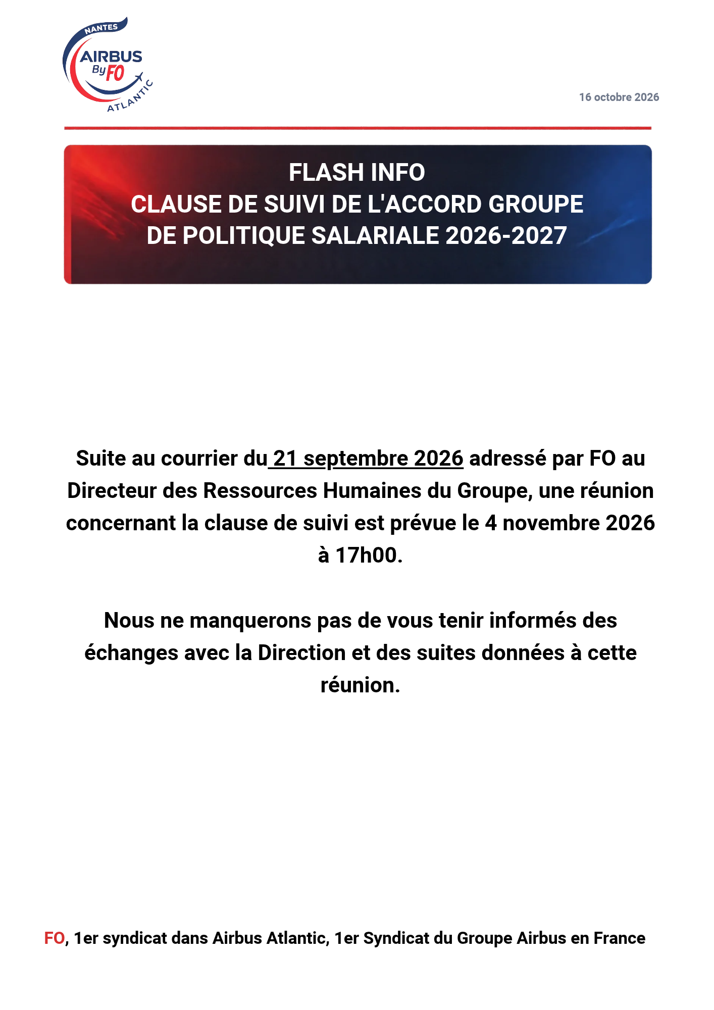 FLASH INFO