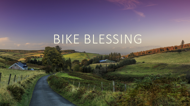 Urlaub in Irland: bike blessing 