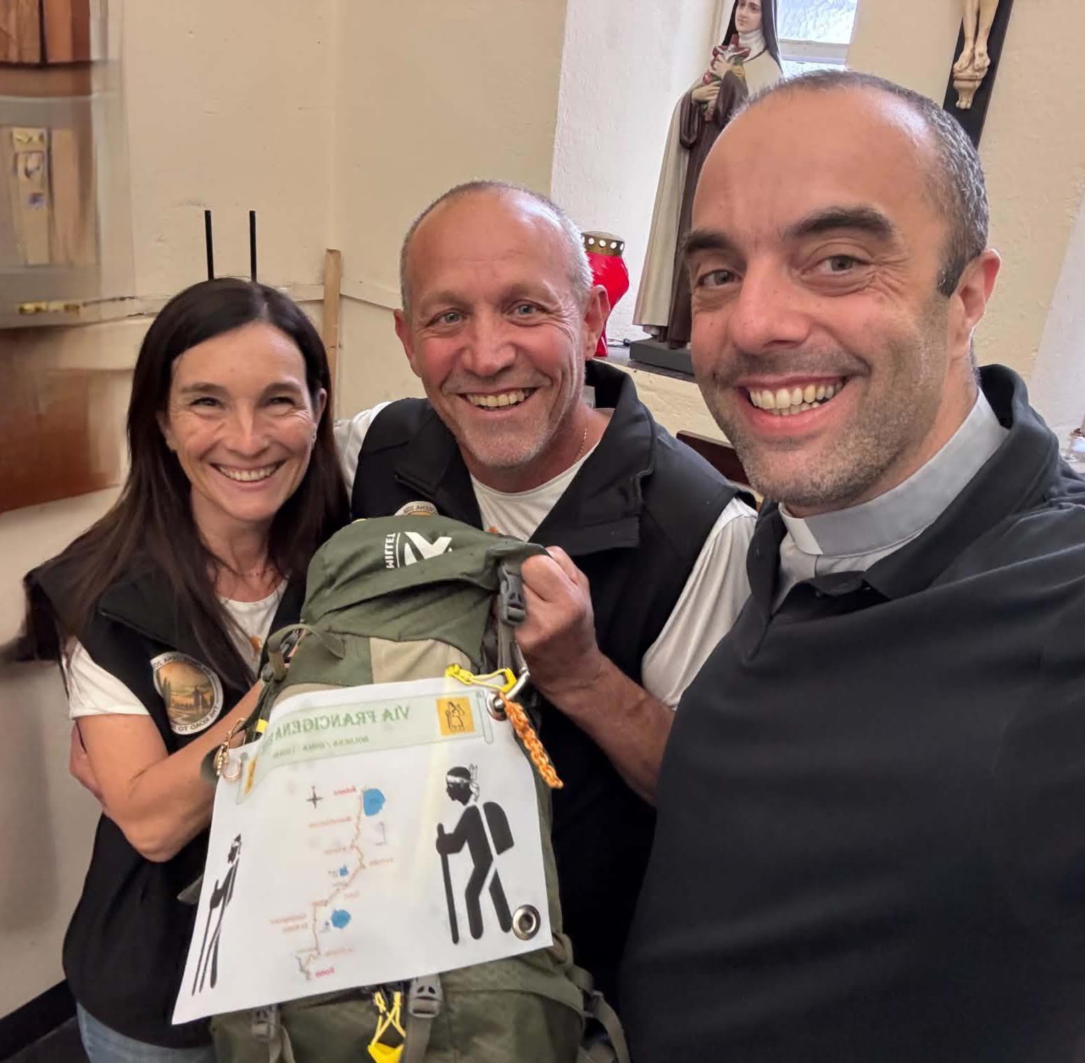 Bastia - Angélique et Stéphane : 206 km à pied sur la Via Francigena pour rejoindre Rome