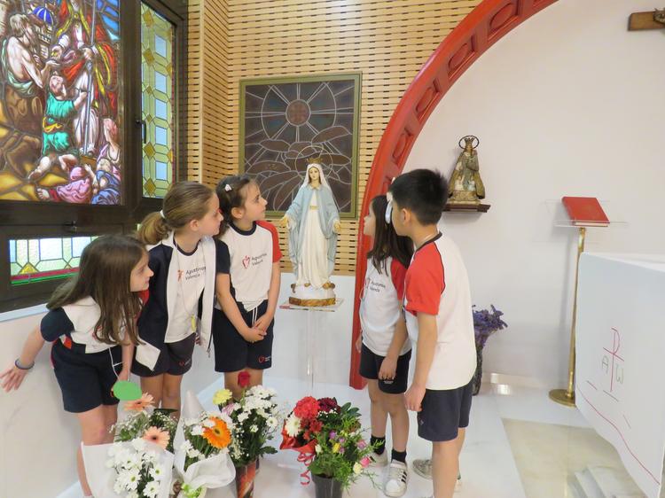 Mayo mariano en los colegios agustinos
