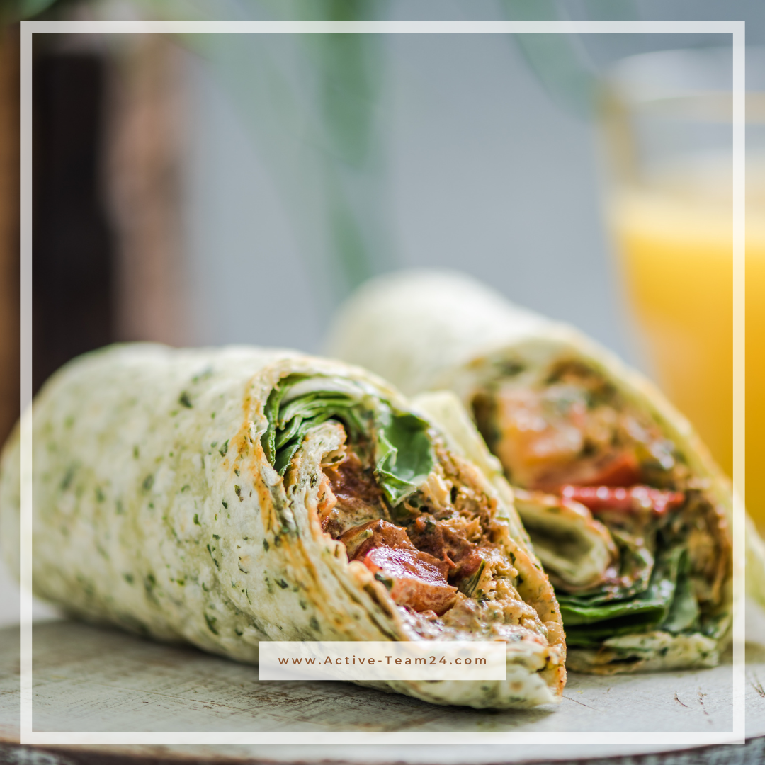 HERZHAFTE LINSEN-WRAPS