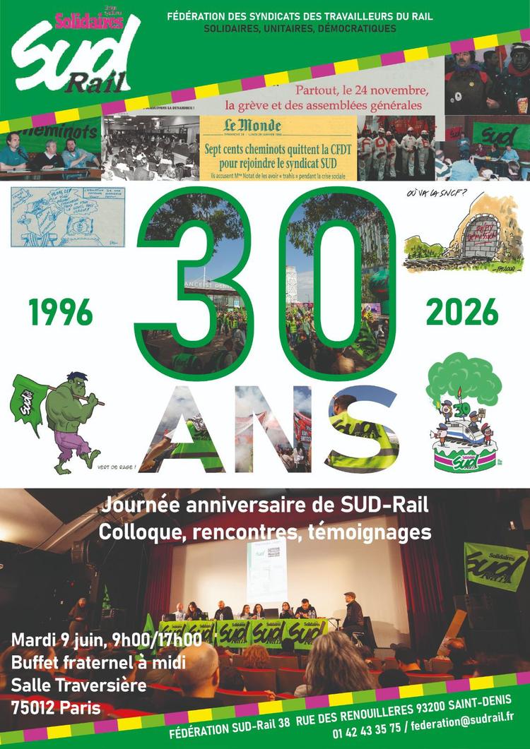 30 ans de SUD-Rail