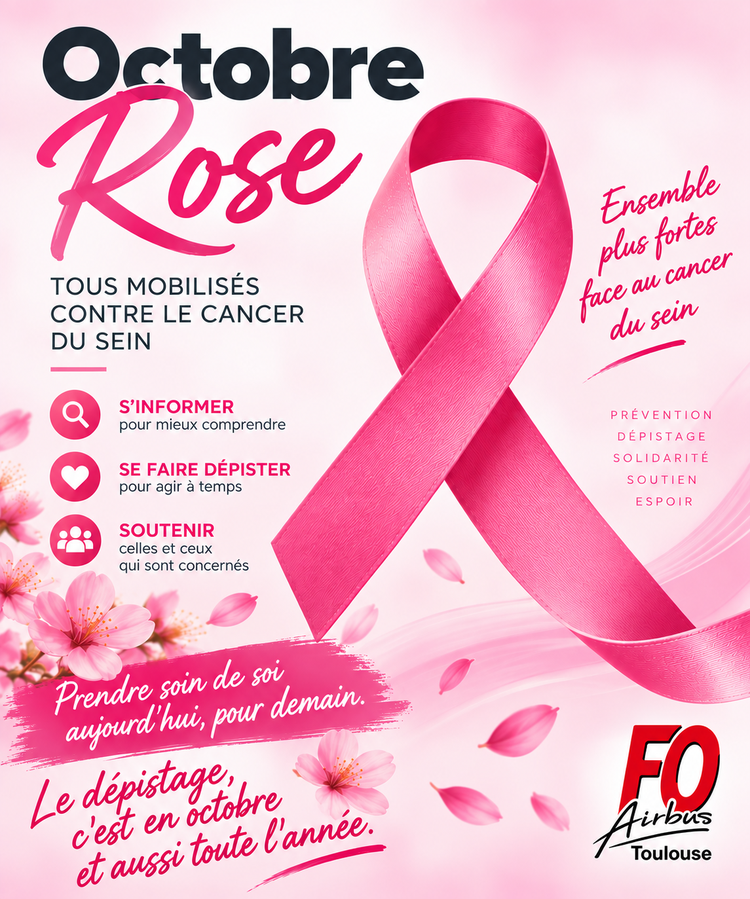 🎀 OCTOBRE ROSE | Ensemble, mobilisons-nous contre le cancer du sein