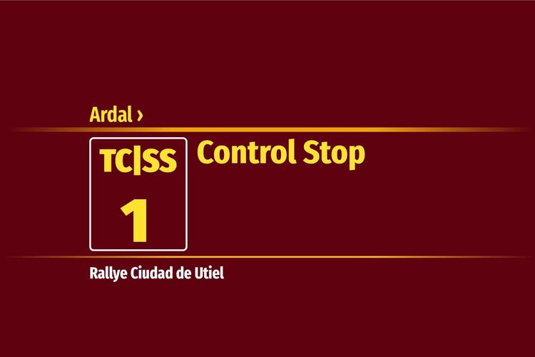 Tramo 1 &nbsp;›&nbsp; Ardal | Control Stop