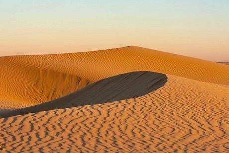 Песчаная пустыня Каракум. 🐫