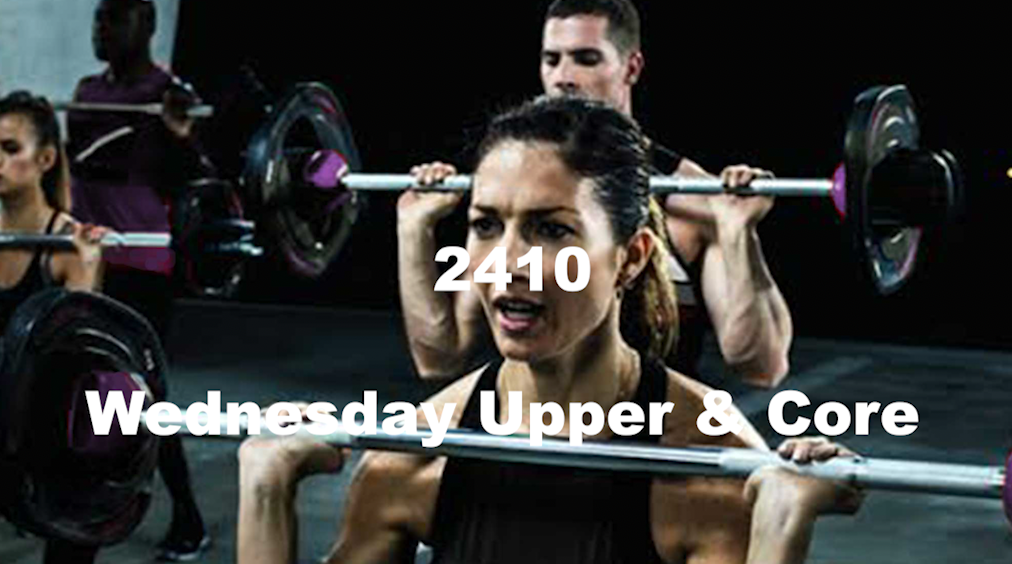 Wednesday Upper & Core 💪 🔥