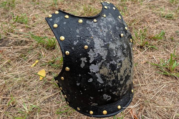 Palace moat yields rare cavalry armour during real-life treasure hunt