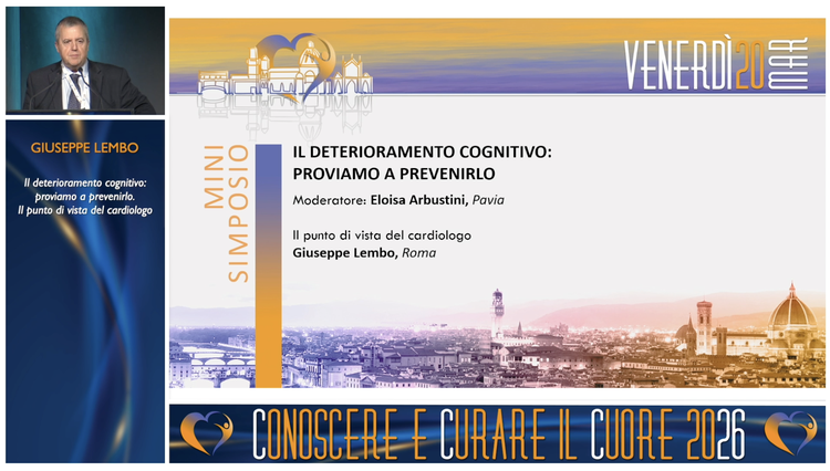 23 IL DETERIORAMENTO COGNITIVO: PROVIAMO A PREVENIRLO - Il punto di vista del cardiologo