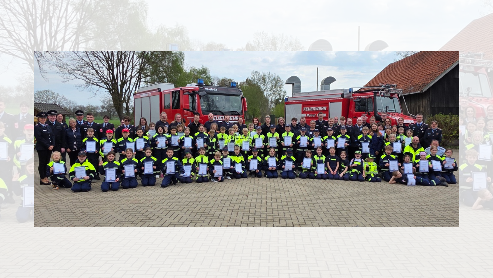 65 Kinder meistern Brandfloh-Abnahme in Müden