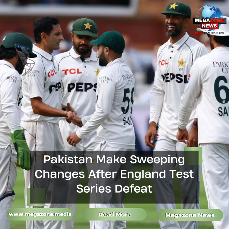  Pakistan Make Sweeping Changes After England Test Series Defeat