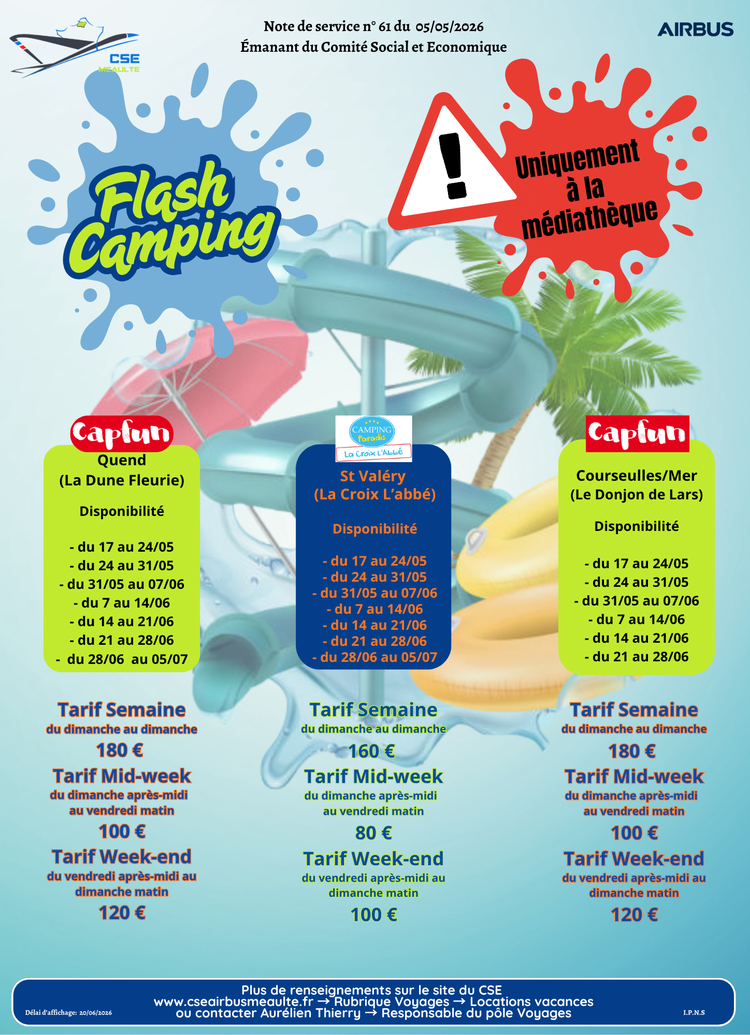 Flash camping
