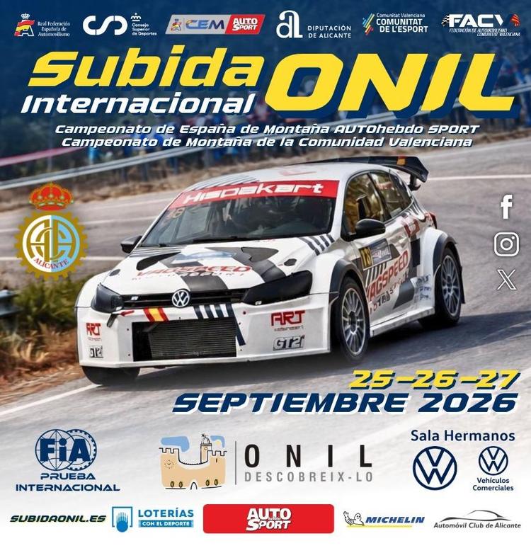 Onil abre las inscripciones de su Subida Internacional 2026