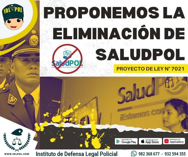 Proponemos la eliminación de SALUDPOL