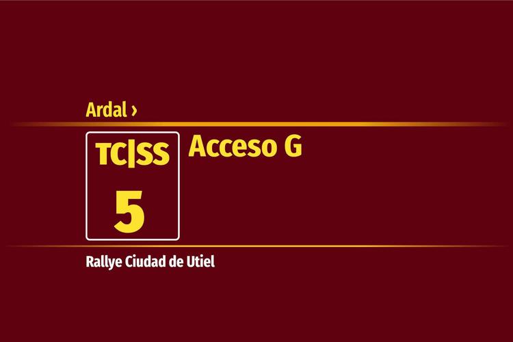 Tramo 5 &nbsp;›&nbsp; Ardal | Acceso G