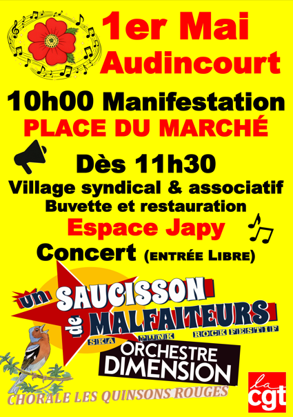 Tract 2026 - S17 - Tous ensemble le 23 avril 2026 pour la défense de nos emplois !