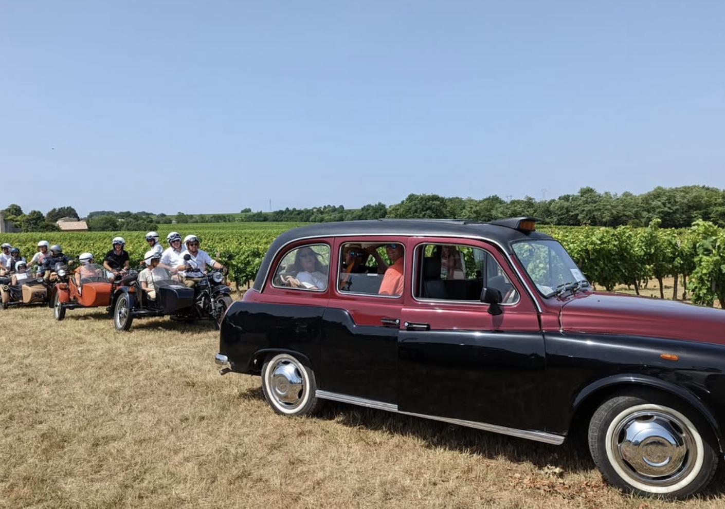 Bordeaux au Vert : Un Taxi londonien se met au service de l'Écologie