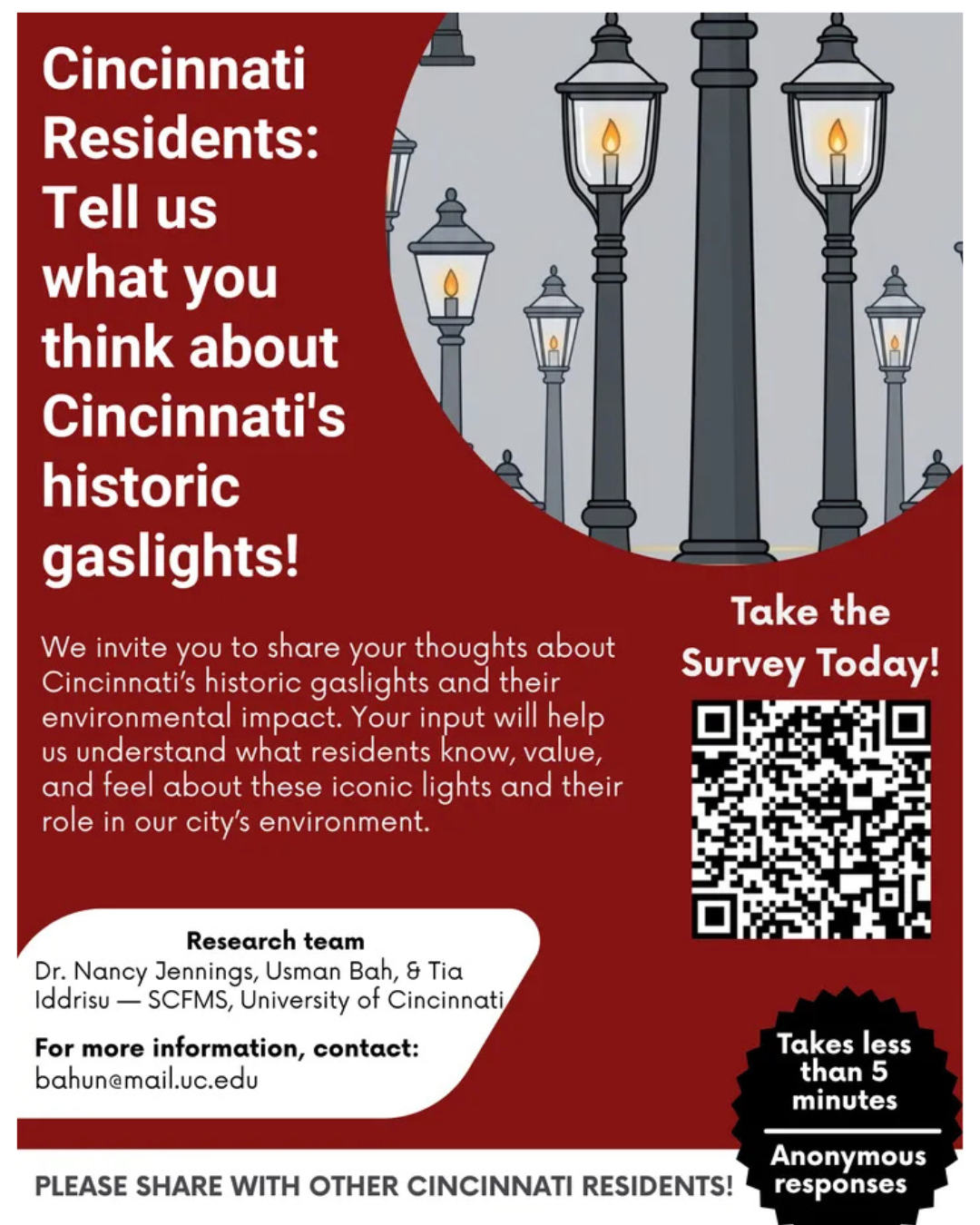 UC Survey on Gaslights