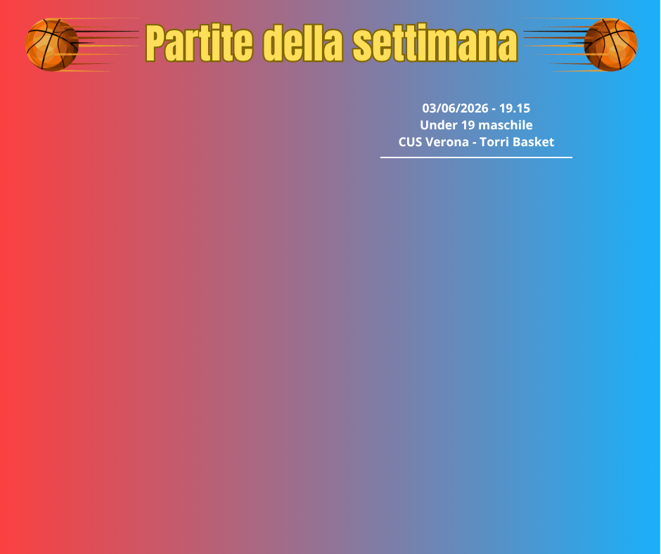 Partite della settimana