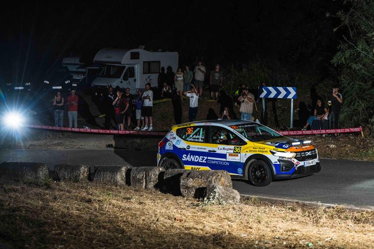 Kilian Santana se estrena como ganador de Sandero Eco Cup Spain en el Rallye Ourense Recalvi