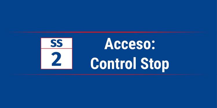 SS 2 | Control Stop | Nueva Alborada 1