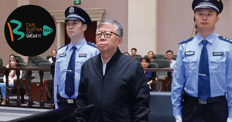 El funcionario chino condenado a muerte por aceptar US$325 millones en sobornos