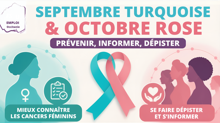 Septembre Turquoise & Octobre Rose