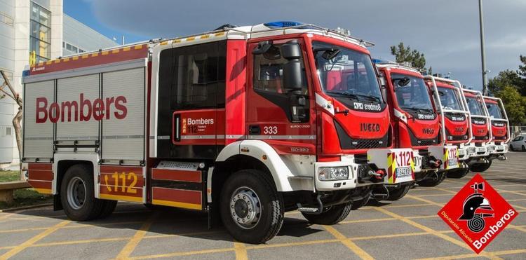 Controlado el incendio forestal declarado en la Vall de la Gallinera