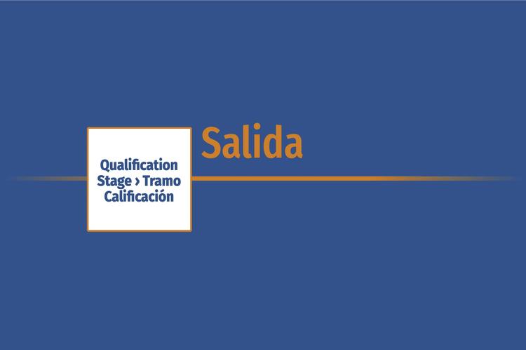 Qualification Stage › Tramo Calificación › Salida