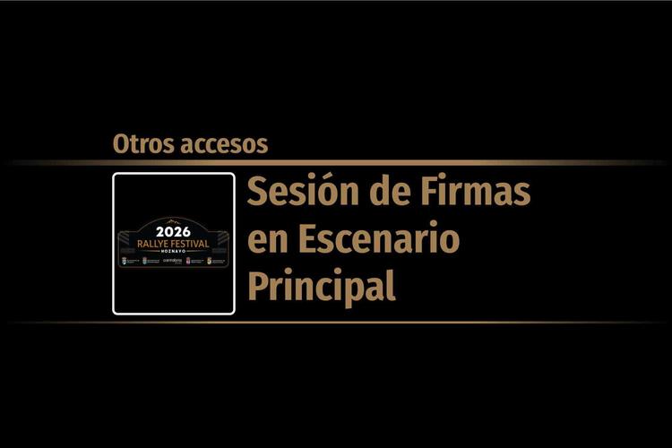 Sesión de Firmas en Escenario Principal