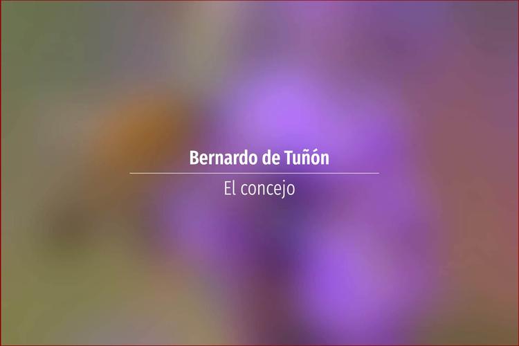 Bernardo de Tuñón