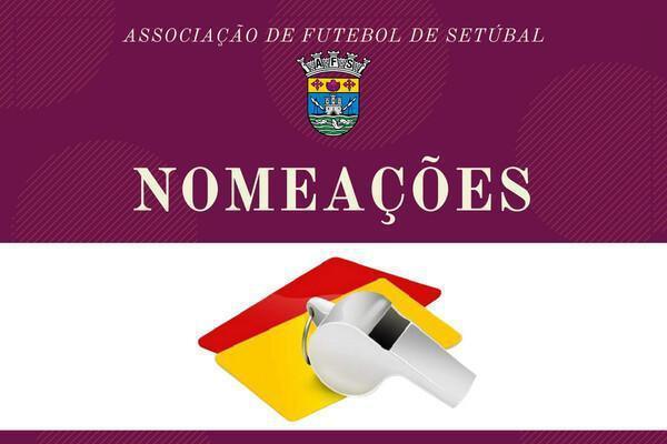 Nomeações árbitros 25.07.2026