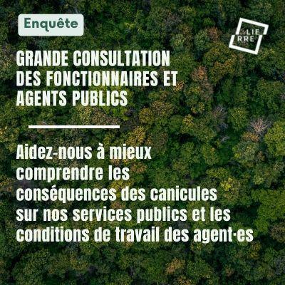 Canicule 2026 : agents publics, partagez votre expérience