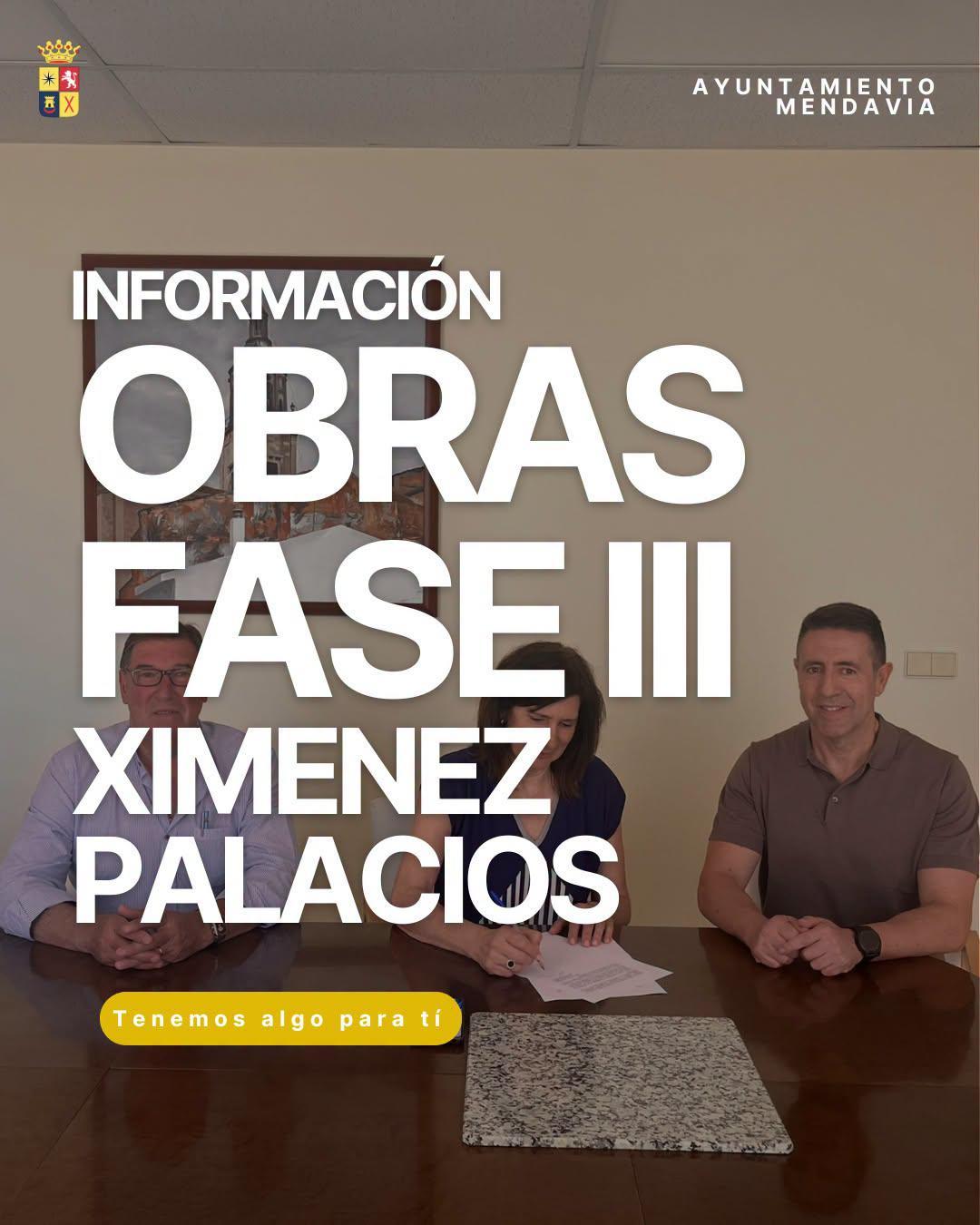 🏗️  PROYECTO III FASE DE XIMÉNEZ PALACIOS 📍🏗️