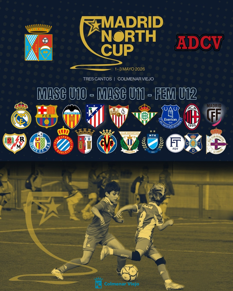 ¡Todo listo para la Madrid North Cup! Horarios de nuestros equipos