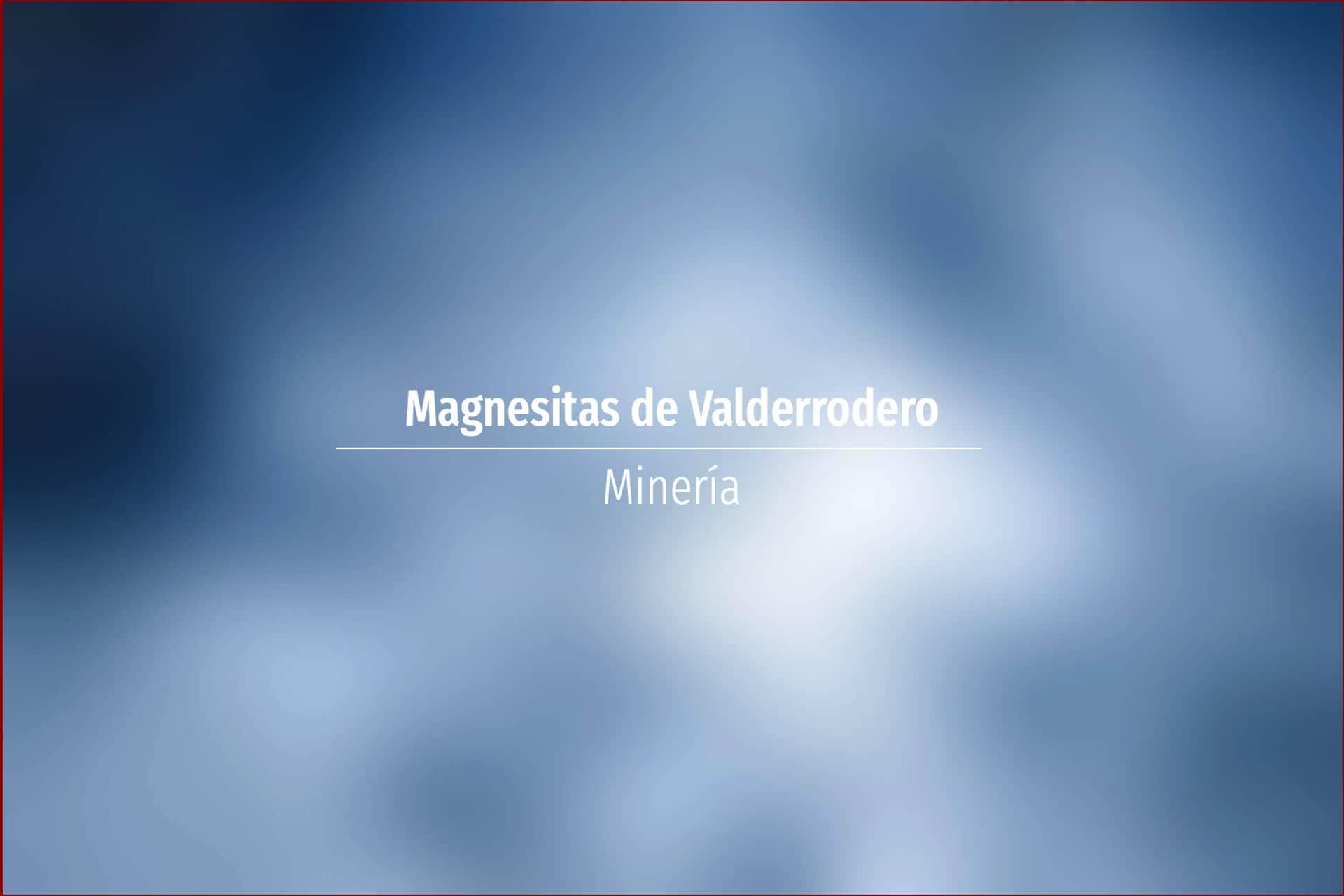 Magnesitas de Valderrodero