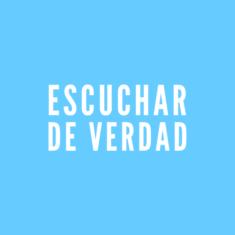 Hoy el reto del amor es que, al estar con esa persona, pidas a Jesús escuchar y acogerle como Él