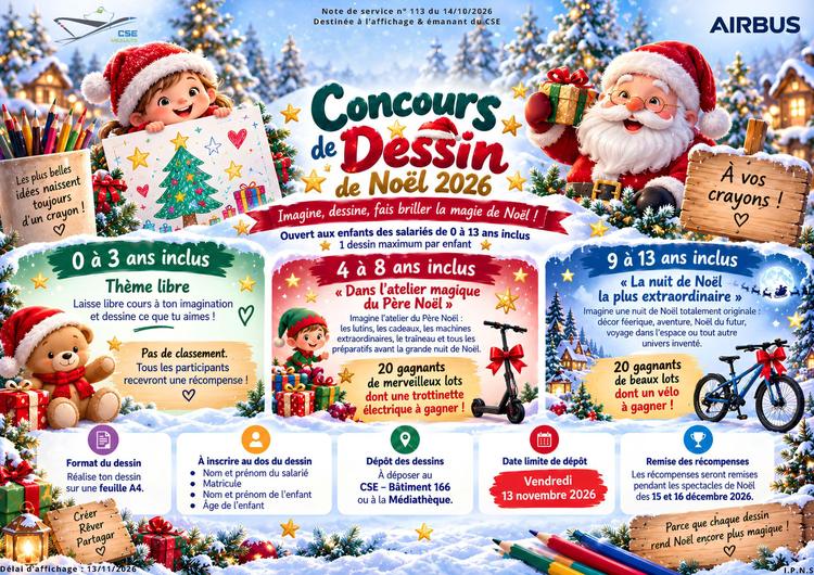 Concours dessins de Noël