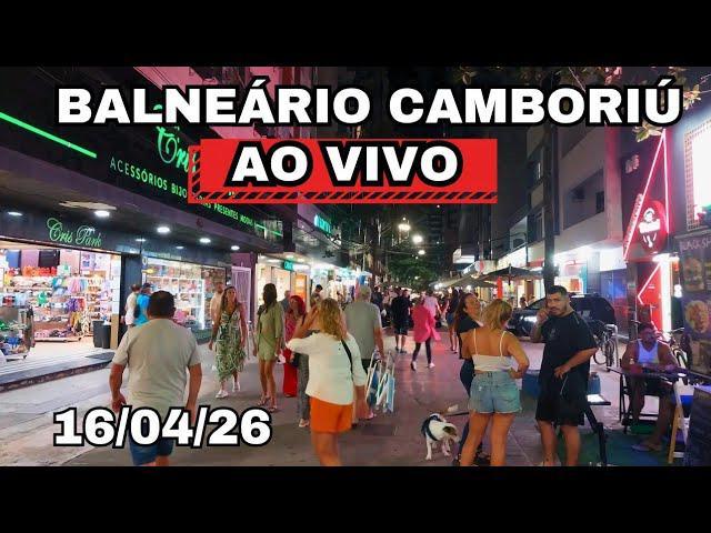 Balneário Camboriú Ao Vivo | Live Beach Brazil 07/04/2026 – Panoramic View SC