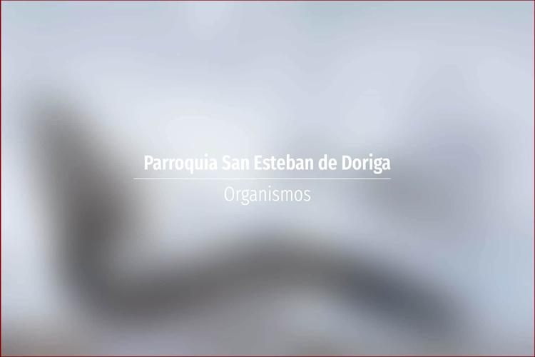 Parroquia San Esteban de Doriga