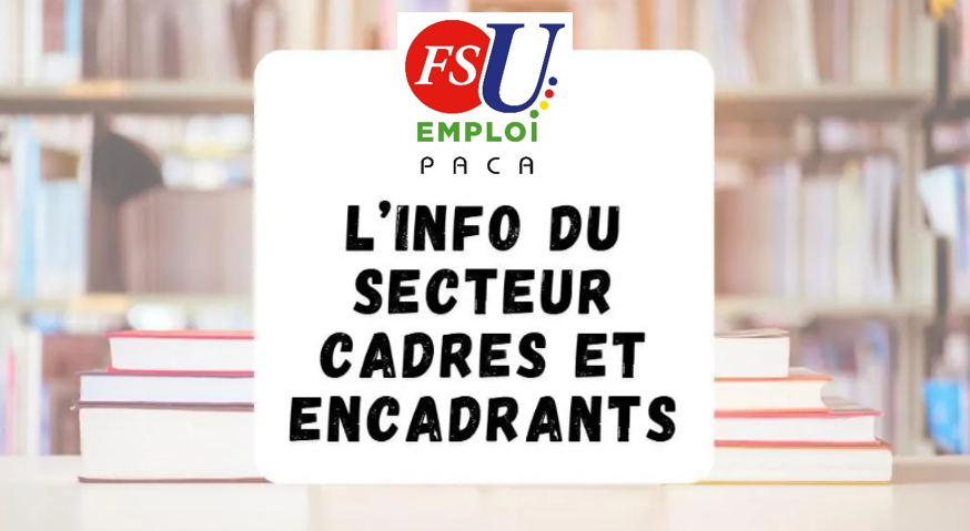 Le secteur Cadres et Encadrants de la FSU Emploi
