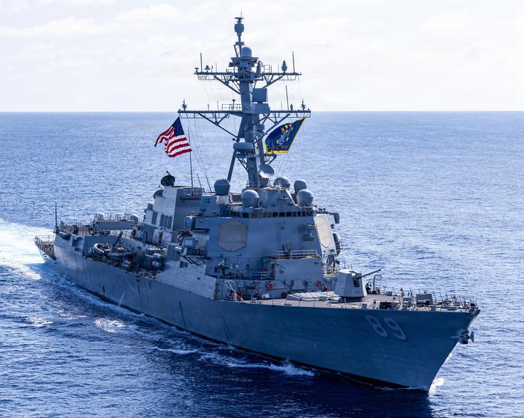Ships in Action | USS Mustin (DDG 89) stands watch in Indo-Pacfiic 