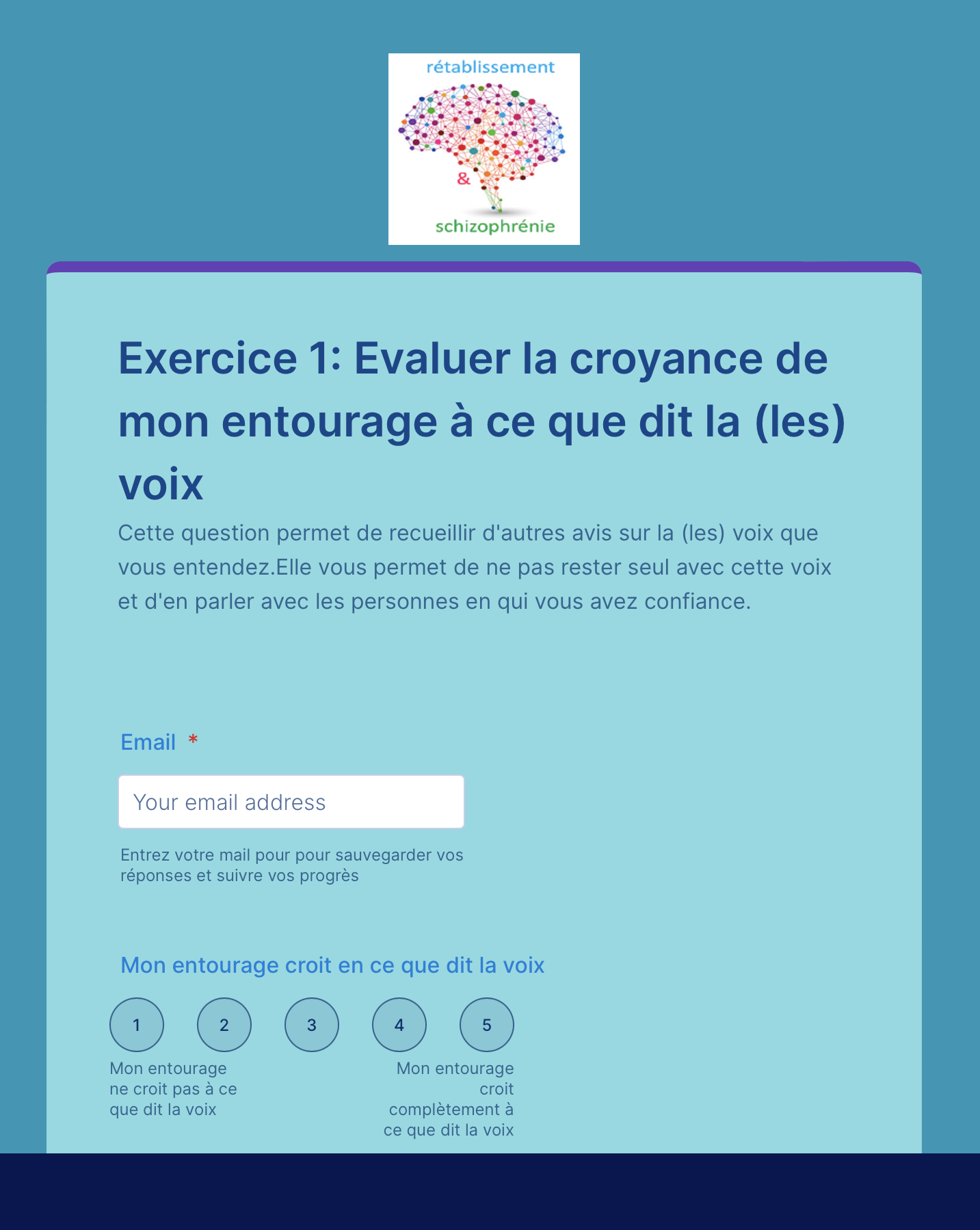 Mon entourage croit-il à ce que dit la (les) voix que j'entends ?