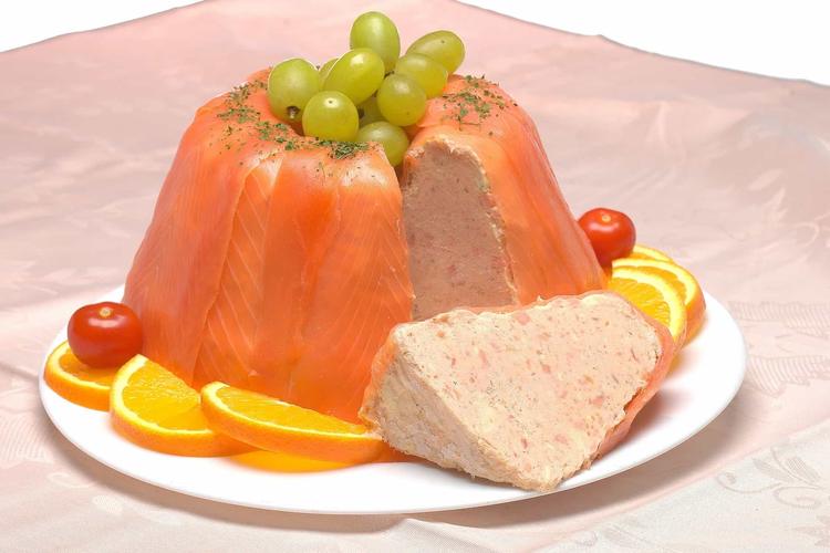 Paté de salmón y marisco
