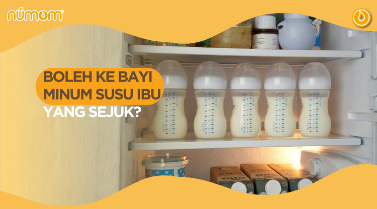 BOLEH KE BAYI MINUM SUSU IBU YANG SEJUK?