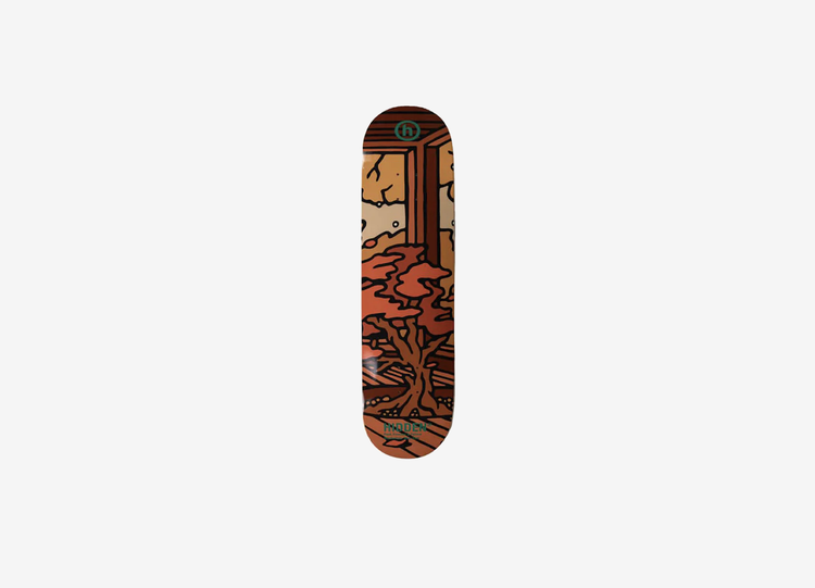 HIDDEN NY Future Skateboard Deck Orange