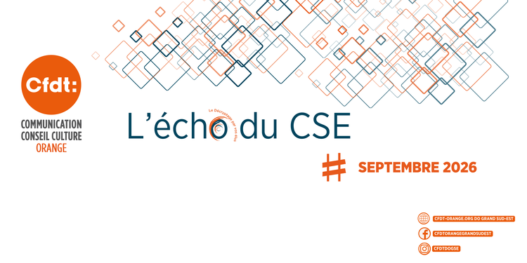 L'Echo du CSE DOGSE SEPTEMBRE 2026