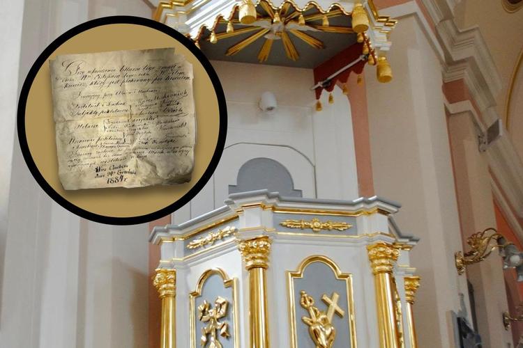 140-year-old ‘time capsule’ discovered hidden inside church pulpit